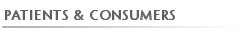 Patients and Consumers
